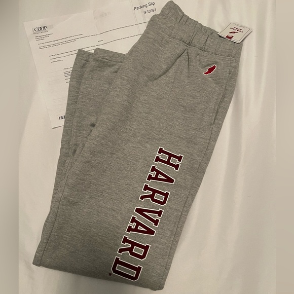 Harvard 🎒🏫 Essential Jogger Pant Unisex Youth Size XL NWT from The COOP - Picture 4 of 4